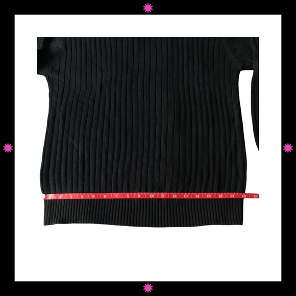 MEN'S BLACK SWEATER BY AMERICAN BLUE XL - Picture 7 of 8